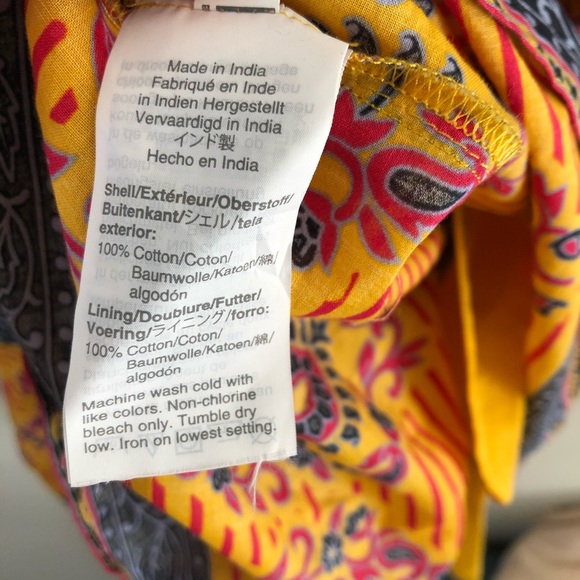 J Crew dolman sleeve mini dress sunny block print - Picture 14 of 15